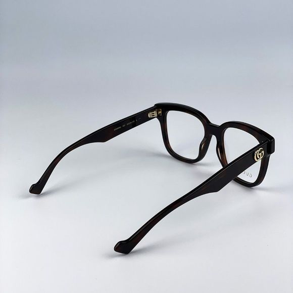 Gucci GG0958O 007âEyeglasses Havana Square Unisex - Picture 8 of 13